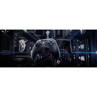 Геймпад ASUS ROG Raikiri Pro for Xbox, USB-A/BT/WL чорний (90GC00W0-BGP000)