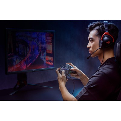 Геймпад ASUS ROG Raikiri Pro for Xbox, USB-A/BT/WL чорний (90GC00W0-BGP000)