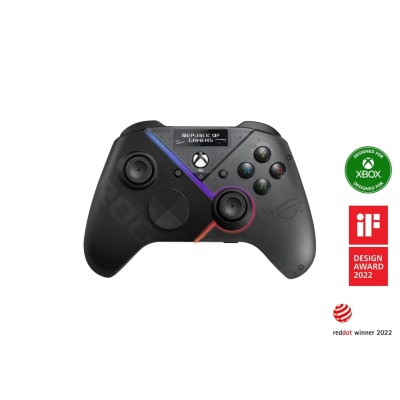 Геймпад ASUS ROG Raikiri Pro for Xbox, USB-A/BT/WL чорний (90GC00W0-BGP000)