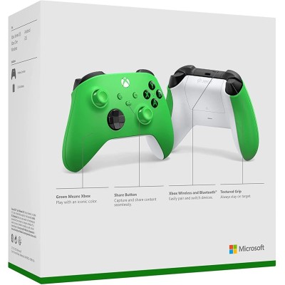 Геймпад Microsoft Xbox Series X | S Wireless Controller With Bluetooth (Velocity Green)
