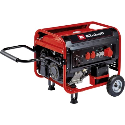Генератор бензиновий Einhell TC-PG 65/E5, 230В/380В, 3.6кВт (макс. 6.51кВт), електростарт, 25л, 83кг (4152610)