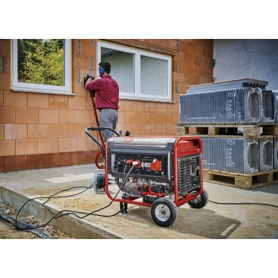 Генератор бензиновий Einhell TC-PG 65/E5, 230В/380В, 3.6кВт (макс. 6.51кВт), електростарт, 25л, 83кг (4152610)