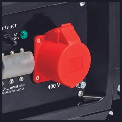 Генератор бензиновий Einhell TC-PG 65/E5, 230В/380В, 3.6кВт (макс. 6.51кВт), електростарт, 25л, 83кг (4152610)