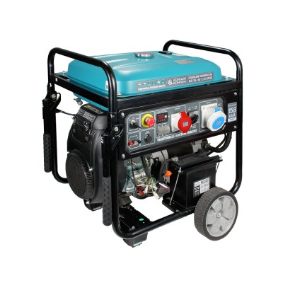 Генератор бензиновий Konner&Sohnen KS 15-1E 1/3 ATSR, 230/400В, 3 Фази, 12.48/11.5кВт, АВР(ATS), електростартер, 155кг (KS15-1E1