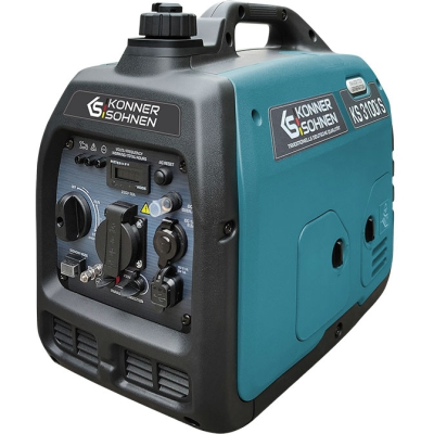 Генератор бензиновий інверторний Konner&Sohnen KS 3100i S, 230В, 3.1кВт, ручний тартер, 21.5кг (KS3100IS)