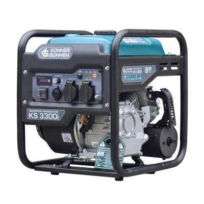 Генератор бензиновий інверторний Konner&Sohnen KS 3300i, 230В, 3.3кВт, ручний запуск, 25.5кг (KS3300I)