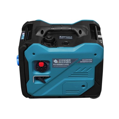 Генератор бензиновий інверторний Konner&Sohnen KS 6000iE ATS, 230, 5.5кВт, АВР(ATS), електростартер, 40кг (KS6000IESATS)