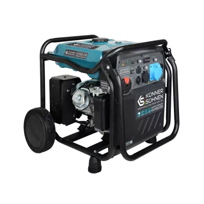 Генератор бензиновий інверторний Konner&Sohnen KS 8100iE ATSR, 230В, 8.5кВт, АВР(ATS), електростартер, 68кг (KS8100IEATSR)