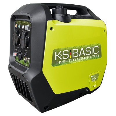 Генератор бензиновий інверторний Konner&Sohnen KSB 21i S, 230В, 2.0кВт, ручний запуск, 21кг