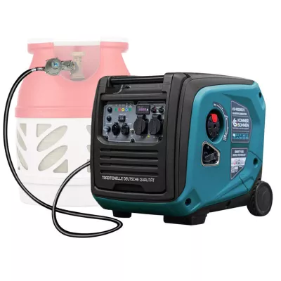 Генератор газобензиновий інверторний Konner&Sohnen KS 4000iEG S, 230В, 4.0кВт, електростартер, 40кг (KS4000IEGS)