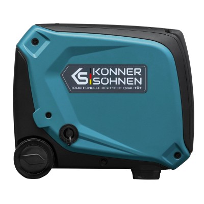 Генератор газобензиновий інверторний Konner&Sohnen KS 4000iEG S, 230В, 4.0кВт, електростартер, 40кг (KS4000IEGS)