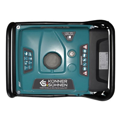 Генератор газобензиновий інверторний Konner&Sohnen KS8100IEG, 230В, 8.5кВт, електростартер, 68кг.