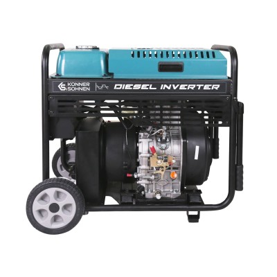 Генератор дизельний інверторний Konner&Sohnen KS 9500IDE ATSR, 230В, 9.5кВт, АВР(ATS), електростартер, 130кг (KS9500IDEATSR)