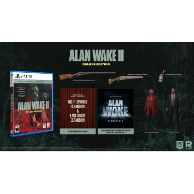 Гра консольна PS5 Alan Wake 2 Deluxe Edition, BD диск (5056635609427)
