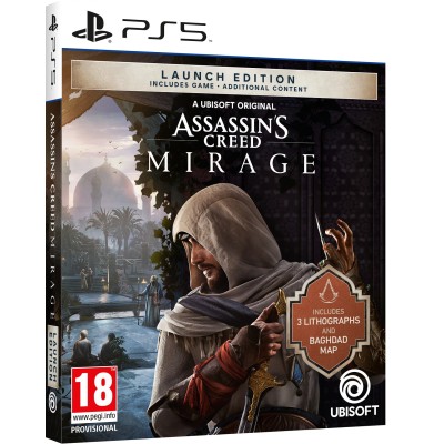 Гра консольна PS5 Assassin's Creed Mirage Launch Edition, BD диск (3307216258131)