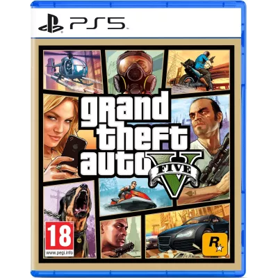 Гра консольна PS5 Grand Theft Auto V, BD диск (5026555431842)