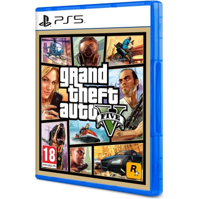 Гра консольна PS5 Grand Theft Auto V, BD диск (5026555431842)