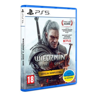 Гра консольна PS5 The Witcher 3: Wild Hunt Complete Edition, BD диск (5902367641610)