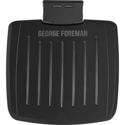Гриль George Foreman прижимний Immersa Medium, 1300Вт, темп. режимів-1, з`ємні пластини, метал, пластик, чорний (28310-56)