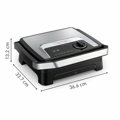 Гриль Tefal прижимний Inicio Classic 2000Вт, темп. режимів-3, метал, чорний (GC272D10)