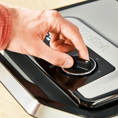 Гриль Tefal прижимний Inicio Classic 2000Вт, темп. режимів-3, метал, чорний (GC272D10)