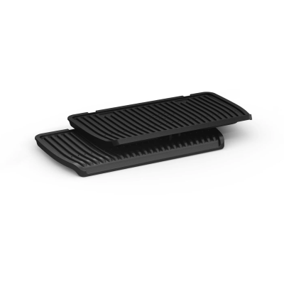Гриль Tefal прижимний OptiGrill+ XL 2000Вт, темп. режимів-4, з`ємні пластини, алюміній, метал (GC727D10)