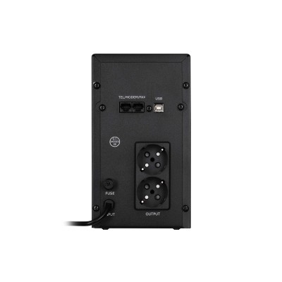 Джерело безперебійного живлення 2E DD2000, 2000VA/1200W, LCD, USB, 2xSchuko (2E-DD2000)