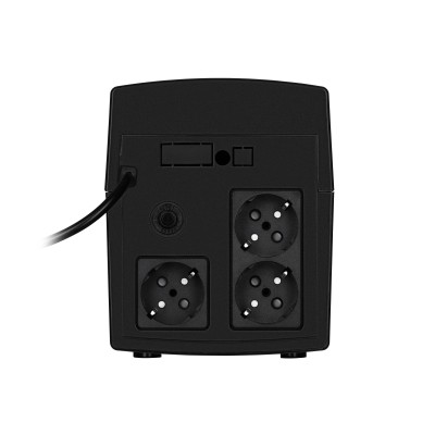 Джерело безперебійного живлення 2E ED1200, 1200VA/720W, LED, 3xSchuko (2E-ED1200)