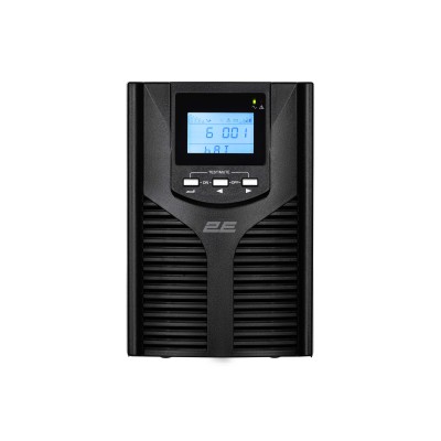 Джерело безперебійного живлення 2E OD2000, 2000VA/1800W, LCD, USB, 3xSchuko (2E-OD2000)
