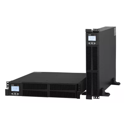 Джерело безперебійного живлення 2E OD3000RT, 3000VA/2700W, RT2U, LCD, USB, 3xSchuko (2E-OD3000RT)