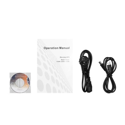 Джерело безперебійного живлення 2E OD3000RT, 3000VA/2700W, RT2U, LCD, USB, 3xSchuko (2E-OD3000RT)