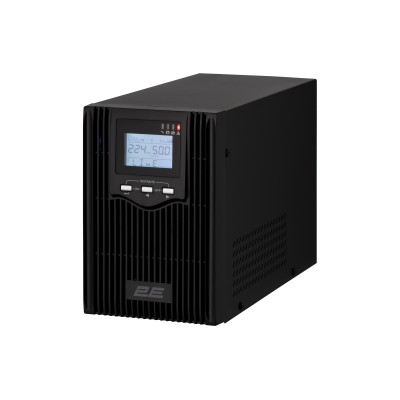 Джерело безперебійного живлення 2E PS2000L, 2000VA/1600W, на зовнішні АКБ 4*12В, USB, 2xSchuko+1xC13 (2E-PS2000L)