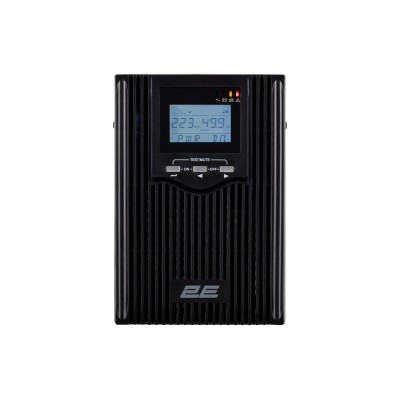 Джерело безперебійного живлення 2E PS2000L, 2000VA/1600W, на зовнішні АКБ 4*12В, USB, 2xSchuko+1xC13 (2E-PS2000L)