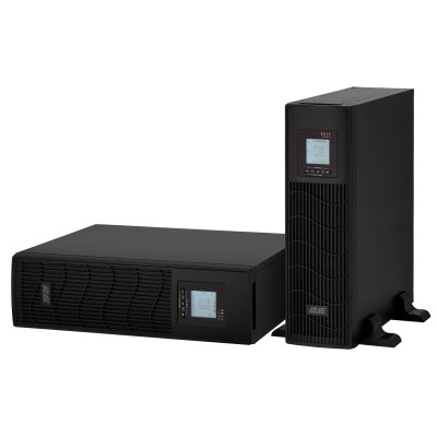 Джерело безперебійного живлення 2E PS3000RT, 3000VA/2400W, RT3U, LCD, USB, 3xC13, 3xSchuko (2E-PS3000RT)