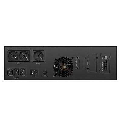 Джерело безперебійного живлення 2E PS3000RT, 3000VA/2400W, RT3U, LCD, USB, 3xC13, 3xSchuko (2E-PS3000RT)