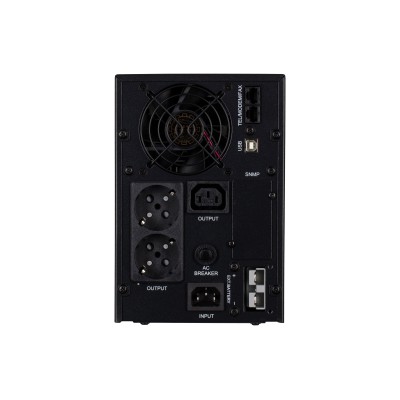 Джерело безперебійного живлення 2E PS500L, 500VA/300W, на зовнішні АКБ 12В, USB, 2xSchuko+1xC13 (2E-PS500L)