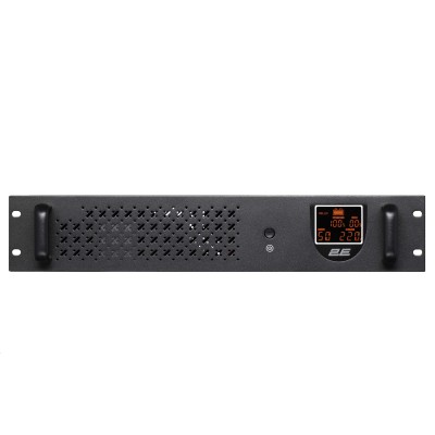 Джерело безперебійного живлення 2E RE850, 850VA/480W, RM 2U, LCD, USB, 2xSchuko (2E-RE850)