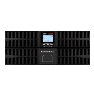 Джерело безперебійного живлення 2E SD6000RT, 6kVA/6kW, RT4U, LCD, USB, Terminal in&out (2E-SD6000RT)