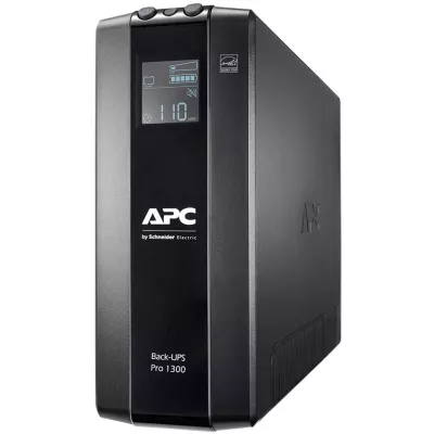 Джерело безперебійного живлення APC Back-UPS Pro 1300VA/780W, LCD, USB, 6+2 C13 (BR1300MI)
