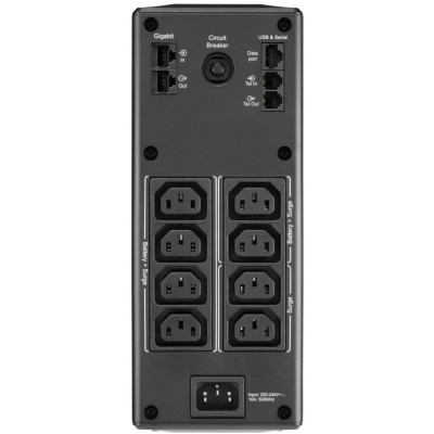 Джерело безперебійного живлення APC Back-UPS Pro 1300VA/780W, LCD, USB, 6+2 C13 (BR1300MI)