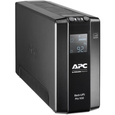 Джерело безперебійного живлення APC Back-UPS Pro 900VA/540W, LCD, USB, 6xC13 (BR900MI)