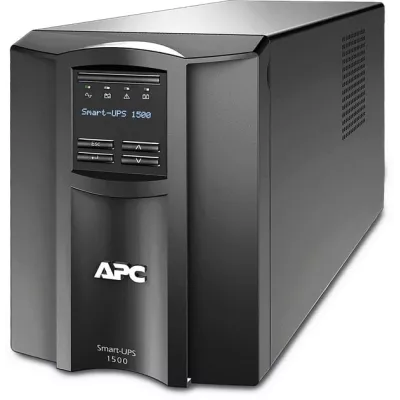 Джерело безперебійного живлення APC Smart-UPS 1500VA/1000W, LCD, USB, SmartConnect, 8xC13 (SMT1500IC)