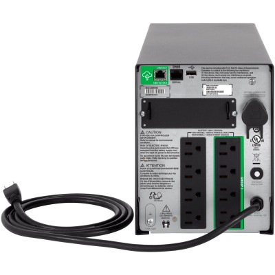 Джерело безперебійного живлення APC Smart-UPS 1500VA/1000W, LCD, USB, SmartConnect, 8xC13 (SMT1500IC)