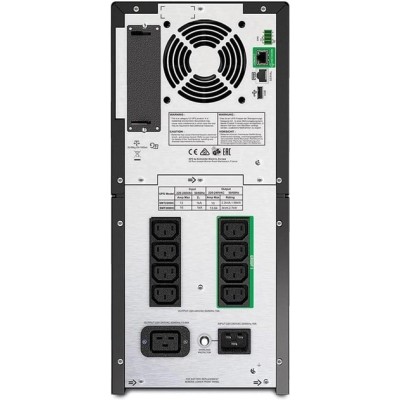 Джерело безперебійного живлення APC Smart-UPS 3000VA/2700W, LCD, USB, SmartConnect, 8xC13, 2xC19 (SMT3000IC)