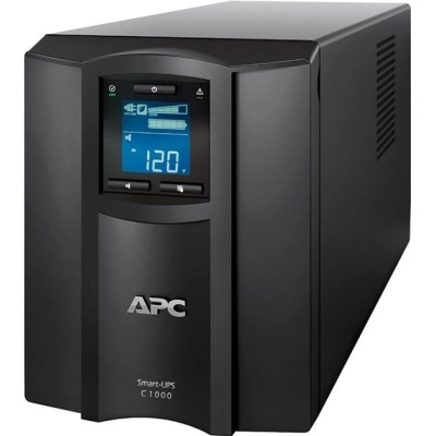 Джерело безперебійного живлення APC Smart-UPS C 1000VA/600W, LCD, USB, SmartConnect, 8xC13 (SMC1000IC)