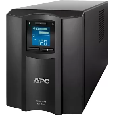 Джерело безперебійного живлення APC Smart-UPS C 1000VA/600W, LCD, USB, SmartConnect, 8xC13 (SMC1000IC)