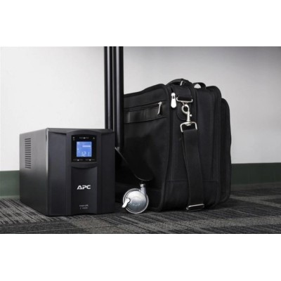 Джерело безперебійного живлення APC Smart-UPS C 1000VA/600W, LCD, USB, SmartConnect, 8xC13 (SMC1000IC)