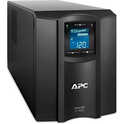 Джерело безперебійного живлення APC Smart-UPS C 1000VA/600W, LCD, USB, SmartConnect, 8xC13 (SMC1000IC)