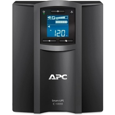 Джерело безперебійного живлення APC Smart-UPS C 1000VA/600W, LCD, USB, SmartConnect, 8xC13 (SMC1000IC)