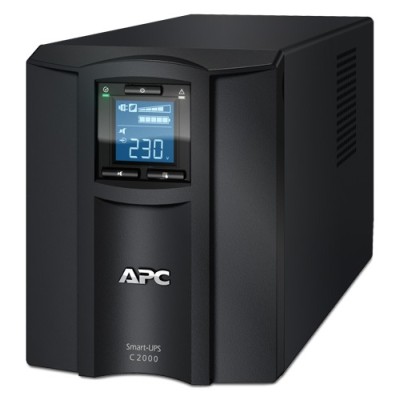 Джерело безперебійного живлення APC Smart-UPS C 2000VA/1600W, LCD, USB, 6xC13, 1xC19 (SMC2000I)